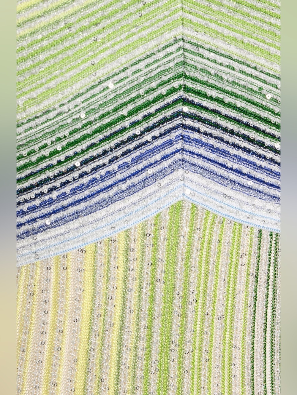 MISSONI GREEN SEQUIN HALTER DRESS ISO!!! - Picture 6 of 6